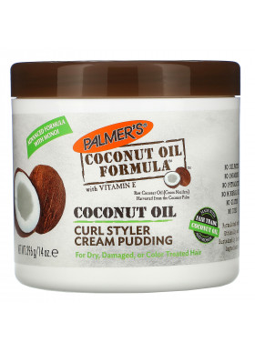 Palmer's, Curl Styler Cream Pudding, Coconut Oil, 14 oz (396 g)