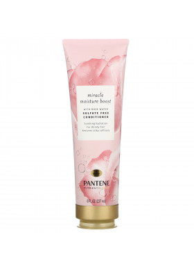 Pantene, Pro-V, Nutrient Blends, Miracle Moisture Boost, Sulfate Free Conditioner with Rose Water, 8 fl oz (237 ml)