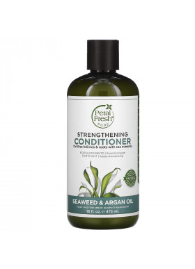 Petal Fresh, Pure, Strengthening Conditioner, Seaweed & Argan Oil, 16 fl oz (475 ml)
