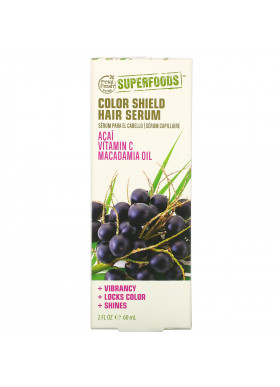 Petal Fresh, SuperFoods, Color Shield Hair Serum, Acai, Vitamin C & Macadamia Oil, 2 fl oz (60 ml)