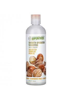 Petal Fresh, SuperFoods, Smooth Operator Shampoo, Shea Butter, Vitamin B6 & Argan Oil, 12 fl oz (355 ml)