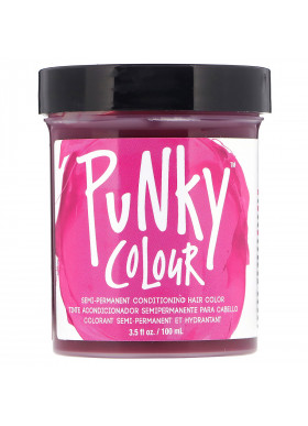 Punky Colour, Semi-Permanent Conditioning Hair Color, Flamingo Pink, 3.5 fl oz (100 ml)