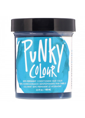 Punky Colour, Semi-Permanent Conditioning Hair Color, Turquoise, 3.5 fl oz (100 ml)