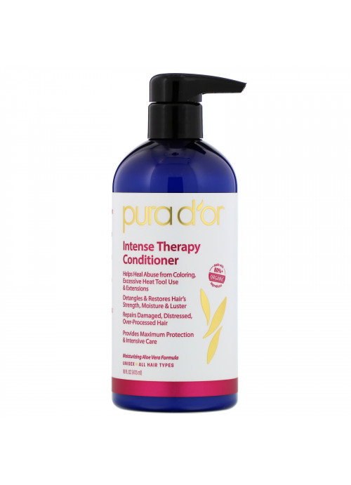 Pura D'or, Intense Therapy Conditioner, 16 fl oz (473 ml)