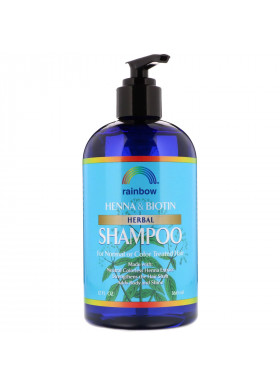 Rainbow Research, Henna & Biotin Herbal Shampoo, 12 fl oz (360 ml)