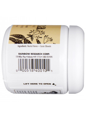 Rainbow Research, Henna, Colorless Conditioner, Neutral, 4 oz (113 g)