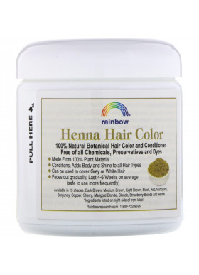 Rainbow Research, Henna, Hair Color and Conditioner, Burgundy (Dark Auburn), 4 oz (113 g)