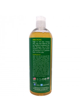 Real Aloe, Aloe Vera Shampoo with Argan Oil & Oat Beta Glucan, 16 fl oz (473 mL)
