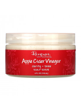 Renpure, Apple Cider Vinegar, Scalp Scrub, 4 oz (118 ml)
