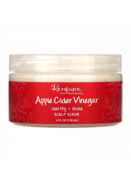Renpure, Apple Cider Vinegar, Scalp Scrub, 4 oz (118 ml)
