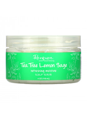Renpure, Tea Tree Lemon Sage, Scalp Scrub, 4 oz (118 ml)