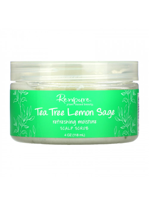 Renpure, Tea Tree Lemon Sage, Scalp Scrub, 4 oz (118 ml)