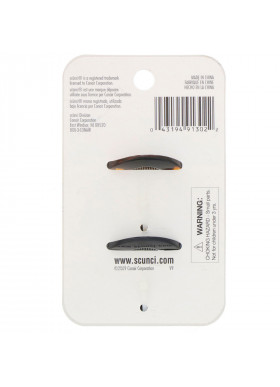 Scunci, Effortless Beauty, Clutch Jaw Clips, 2 Pieces