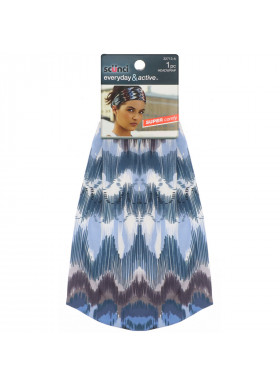 Scunci, Everyday & Active, Printed Headwrap, Super Comfy, 1 Piece