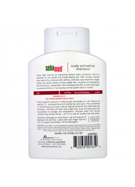 Sebamed USA, Scalp Activating Shampoo, for Thinning Hair, 6.8 fl oz (200 ml)