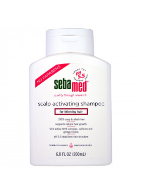 Sebamed USA, Scalp Activating Shampoo, for Thinning Hair, 6.8 fl oz (200 ml)
