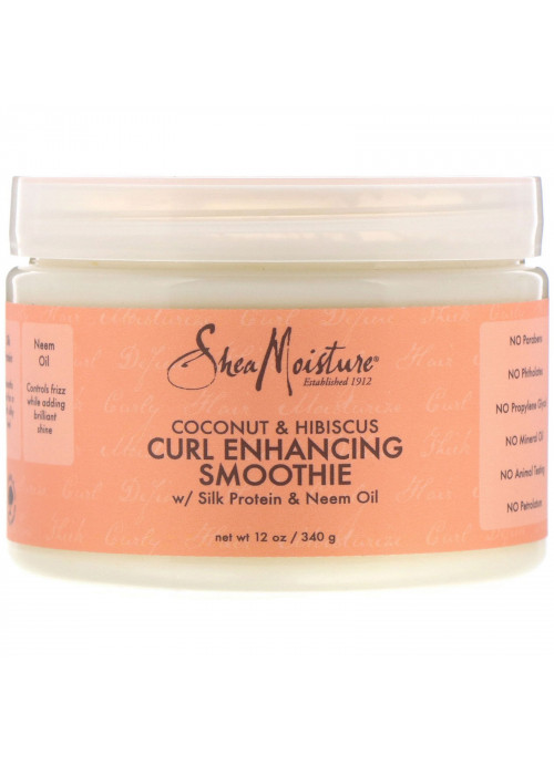 SheaMoisture, Curl Enhancing Smoothie, Coconut & Hibiscus, 12 oz (340 g)