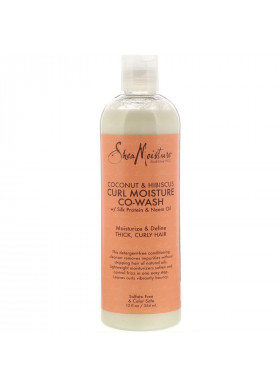 SheaMoisture, Curl Moisture Co-Wash, Coconut & Hibiscus, 12 fl oz (354 ml)