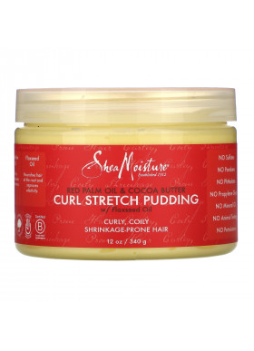 SheaMoisture, Curl Stretch Pudding, Red Palm Oil & Cocoa Butter, 12 oz (340 g)