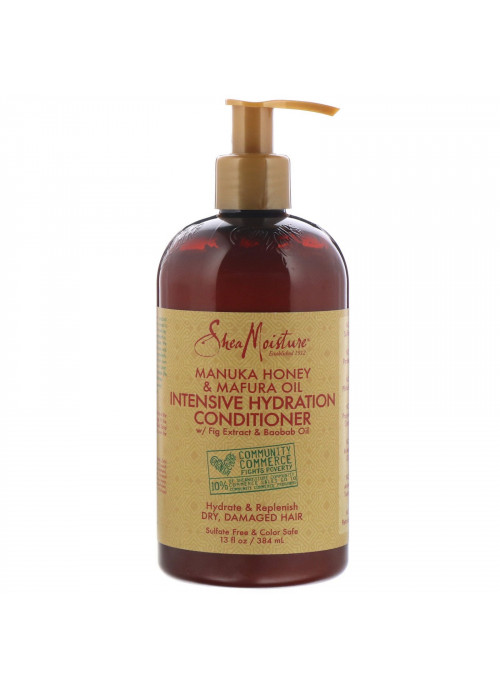 SheaMoisture, Intensive Hydration Conditioner, Manuka Honey & Mafura Oil, 13 fl oz (384 ml)