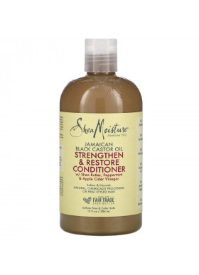 SheaMoisture, Jamaican Black Castor Oil Strengthen & Restore Conditioner,  13 fl oz (384 ml)