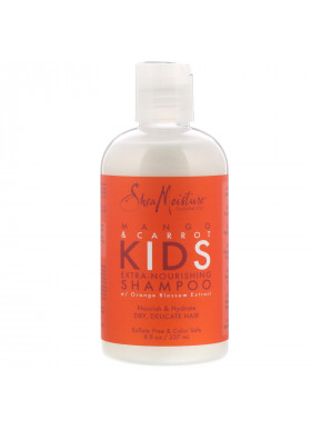 SheaMoisture, Kids Extra-Nourishing Shampoo, Mango & Carrot, 8 fl oz (237 ml)