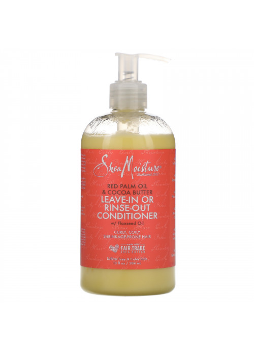 SheaMoisture, Leave-In Or Rinse-Out Conditioner, Red Palm Oil & Cocoa Butter, 13 fl oz (384 ml)