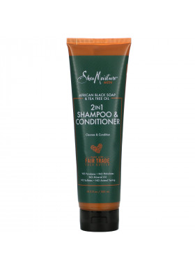SheaMoisture, Men, 2-in 1 Shampoo & Conditioner, 10.3 fl oz (305 ml)