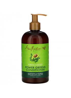 SheaMoisture,  Power Greens Conditioner, Moringa & Avocado,  13 fl oz (384 ml)