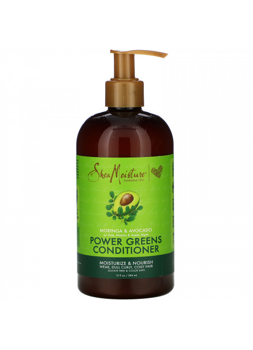 SheaMoisture,  Power Greens Conditioner, Moringa & Avocado,  13 fl oz (384 ml)
