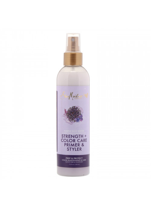 SheaMoisture, Purple Rice Water, Strength + Color Care Primer & Styler,  7.5 fl oz (222 ml)