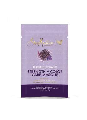 SheaMoisture, Strength + Color Care Masque, Purple Rice Water,  2 oz (57 g)