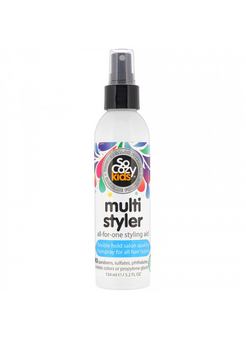 SoCozy, Kids, Multi Styler, All-for-One Styling Aid, All Hair Types, 5.2 fl oz (154 ml)