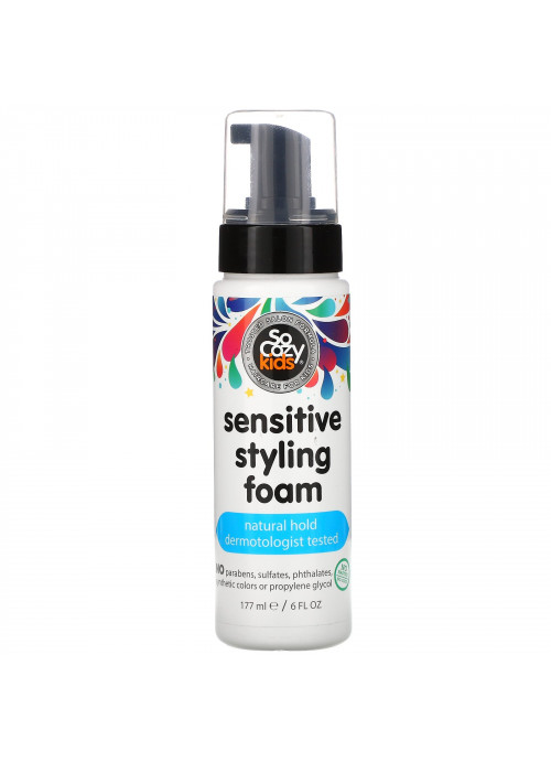 SoCozy, Sensitive Styling Foam,  6 fl oz (177 ml)