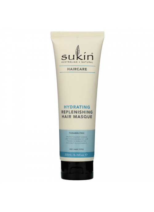 Sukin, Hydrating Replenishing Hair Masque, Haircare, 6.76 fl oz (200 ml)