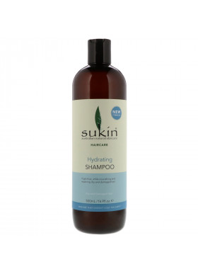 Sukin, Hydrating Shampoo, Dry and Damaged Hair, 16.9 fl oz (500 ml)