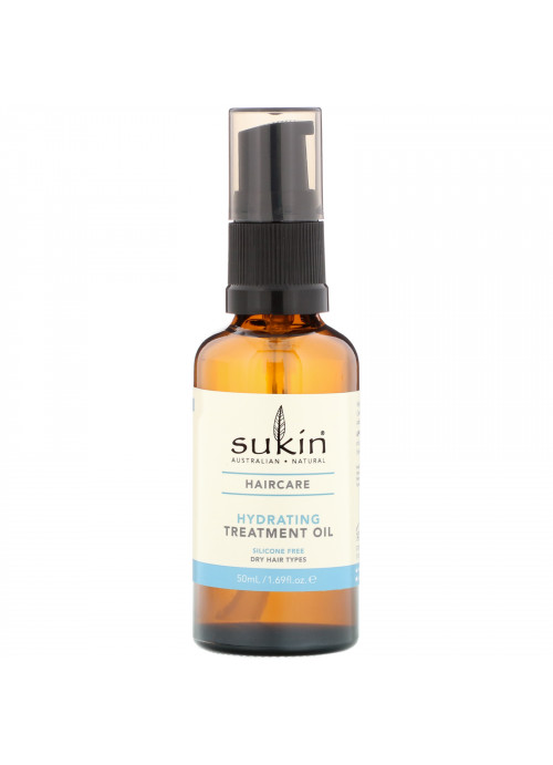 Sukin, Hydrating Treatment Oil, Haircare, 1.69 fl oz (50 ml)