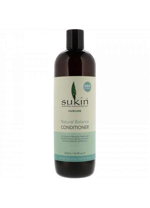 Sukin, Natural Balance Conditioner, Normal Hair, 16.9 fl oz (500 ml)