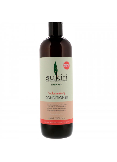 Sukin, Volumising Conditioner, Fine and Limp Hair, 16.9 fl oz (500 ml)
