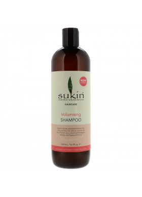Sukin, Volumising Shampoo, Fine and Limp Hair, 16.9 fl oz (500 ml)