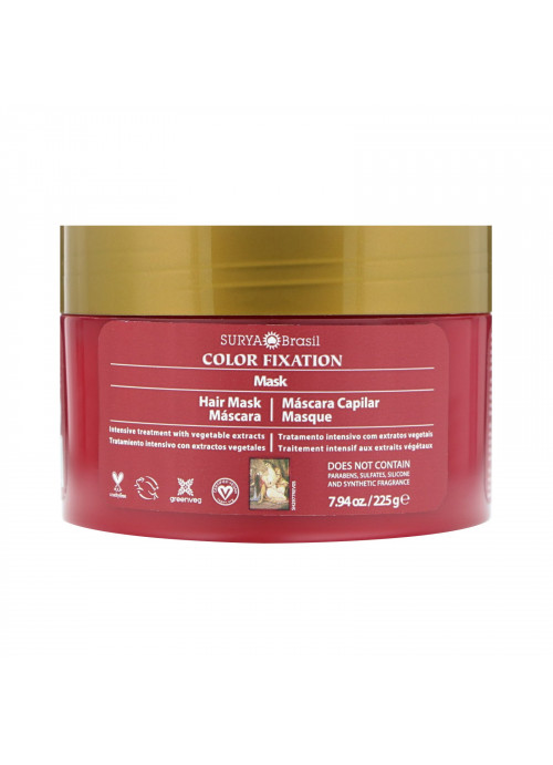 Surya Brasil, Color Fixation - Restorative Hair Mask, 7.6 fl oz (225 g)