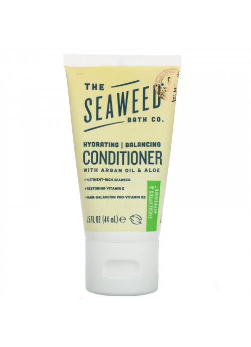 The Seaweed Bath Co., Hydrating Balancing Conditioner, Eucalyptus and Peppermint, 1.5 fl oz (44 ml)