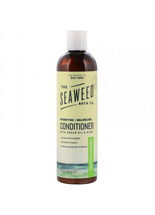 The Seaweed Bath Co., Hydrating Balancing Conditioner. Eucalyptus & Peppermint, 12 fl oz (354 ml)