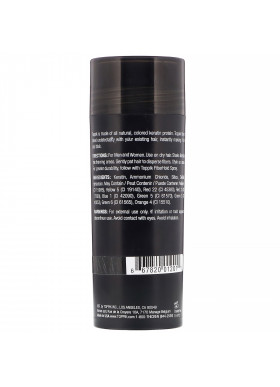 Toppik, Hair Building Fibers, Black,, 0.97 oz (27.5 g)