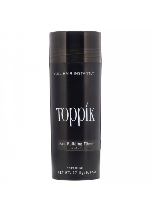 Toppik, Hair Building Fibers, Black,, 0.97 oz (27.5 g)