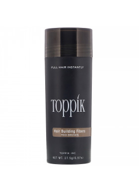 Toppik, Hair Building Fibers, Medium Brown, 0.97 oz (27.5 g)