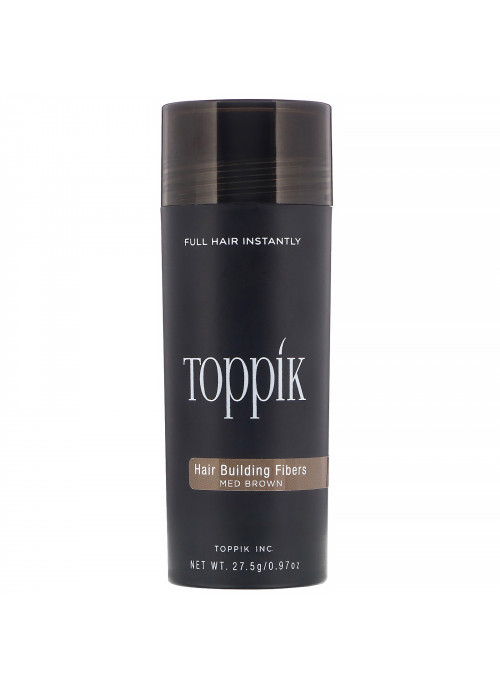 Toppik, Hair Building Fibers, Medium Brown, 0.97 oz (27.5 g)