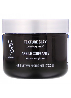 V76 By Vaughn, Texture Clay, Medium Hold, 1.7 oz (48 g)