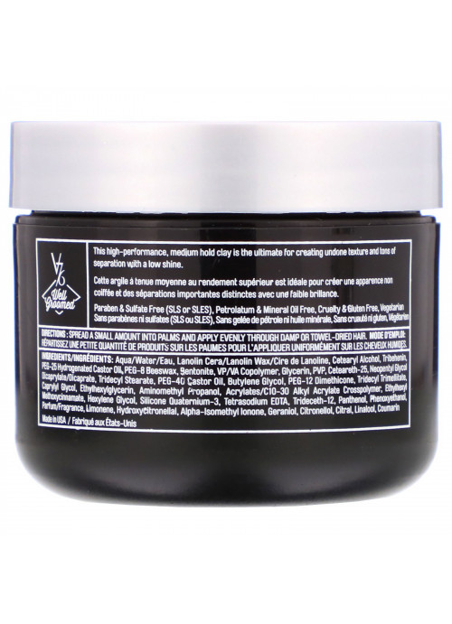 V76 By Vaughn, Texture Clay, Medium Hold, 1.7 oz (48 g)