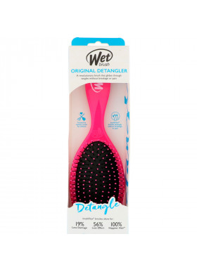 Wet Brush, Original Detangler Brush, Pink, 1 Brush